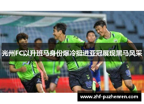 光州FC以升班马身份爆冷挺进亚冠展现黑马风采